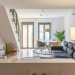 Antes del proyecto de una reforma integral de una cocina abierta en Manresa